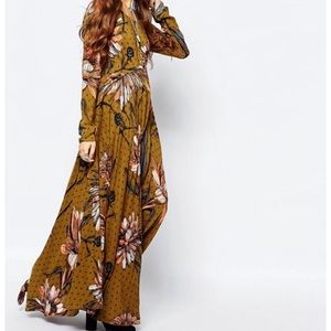FREE PEOPLE first kiss maxi dress SZ S